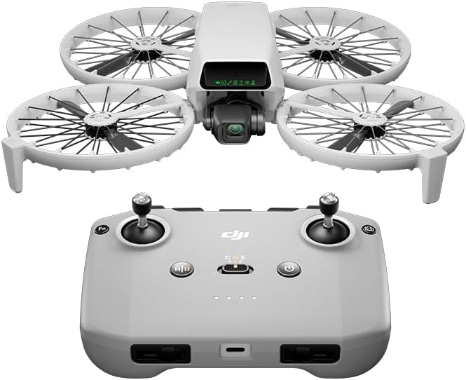 DJI Flip, drone dobrável sub-249g com proteção de hélices e câmera 4K